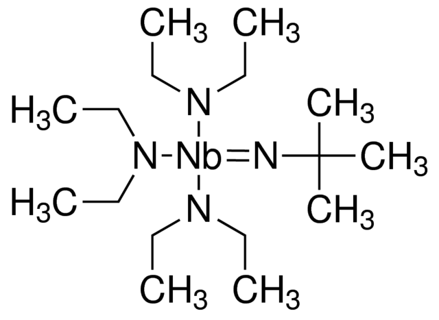 Tris(diethylamido)(tert-butylimido)niobium(V) Chemical Structure